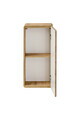Dulapior cu 1 usa, cu fixare pe perete , Aruba Craft, Comad, 35x22x75 cm, MDF/PAL laminat, stejar craft gold