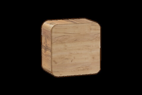 Dulap suspendat cu 1 usa, Aruba Craft, Comad, 35x22x35 cm, MDF/PAL laminat, stejar craft gold