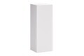 Dulap semi-coloana cu 1 usa, cu fixare pe perete, Aster White, Comad, 30x26.6x80 cm, PAL laminat, alb mat