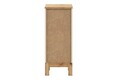 Dulapior cu 1 usa si 1 sertar, Bali Cashmere, Comad, 35x33x87 cm, MDF/PAL laminat, casmir mat