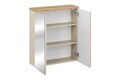 Cabinet cu oglinda si 2 usi, Bali Cashmere, Comad, 60x20x70 cm, PAL laminat, casmir mat