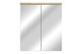 Cabinet cu oglinda si 2 usi, Bali Cashmere, Comad, 60x20x70 cm, PAL laminat, casmir mat