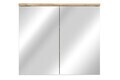 Cabinet cu oglinda si 2 usi, Bali Cashmere, Comad, 80x20x70 cm, PAL laminat, casmir mat