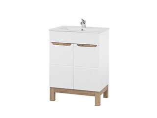 Alb lucios;Alb, Bali White 60 cm