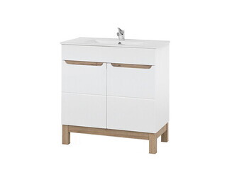 Alb lucios;Alb, Bali White 80 cm