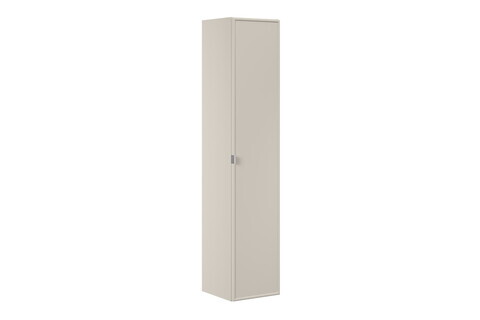 Dulap inalt cu usa, cu fixare pe perete, Bella Cashmere, Comad, 35x25x140 cm, MDF/PAL laminat, casmir mat