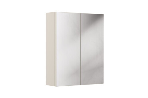 Cabinet cu oglinda si 2 usi, Bella Cashmere, Comad, 60x19x75 cm, PAL laminat, casmir mat