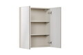 Cabinet cu oglinda si 2 usi, Bella Cashmere, Comad, 60x19x75 cm, PAL laminat, casmir mat