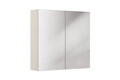Cabinet cu oglinda si 2 usi, Bella Cashmere, Comad, 80x19x75 cm, PAL laminat, casmir mat