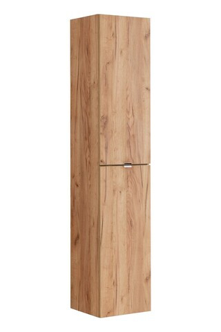 Dulap inalt cu usi, cu fixare pe perete, Capri Oak, Comad, 35x33x170 cm, PAL laminat, stejar craft gold