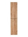 Dulap inalt cu usi, cu fixare pe perete, Capri Oak, Comad, 35x33x170 cm, PAL laminat, stejar craft gold