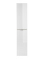 Dulap inalt cu usi, cu fixare pe perete, Capri White, Comad, 35x33x170 cm, MDF, alb lucios