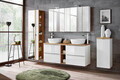 Dulap suspendat cu 1 usa, Capri White, Comad, 20x16x75 cm, MDF, alb lucios