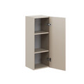 Dulap semi-coloana cu 1 usa, cu fixare pe perete, Dalia Cashmere, Comad, 30x26.6x80 cm, PAL laminat, casmir mat