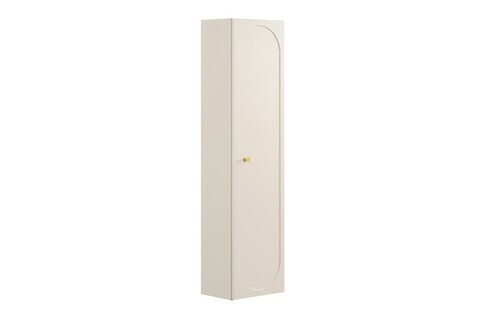 Dulap inalt cu usa, cu fixare pe perete, Donna Sand, Comad, 35x25.2x140 cm, MDF/PAL laminat, nisipiu