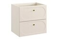 Set mobilier baie, dulap dublu si 2 lavoare, 120 cm, Donna Sand, Comad, MDF/PAL laminat, nisipiu