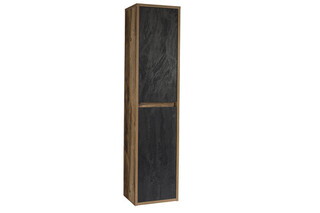Beton inchis;Stejar huton, Hampton 40x33x170 cm