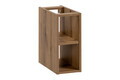 Set mobilier baie, dulap dublu si 2 lavoare, 140 cm Wiki Coast Evoke, Iconic Cashmere Oak, Comad, MDF/PAL laminat, casmir mat