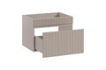 Set mobiler baie, dulap cu lavoar, 60 cm Wiki, Iconic Cashmere, Comad, MDF/PAL laminat, casmir mat