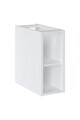 Set mobiler baie, dulap cu lavoar, 80 cm, Iconic Rose, Comad, MDF/PAL laminat, alb