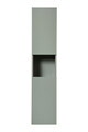 Dulap inalt cu usi, cu fixare pe perete, Line Reed Green, Comad, 30x25x140 cm, MDF/PAL laminat, verde reed
