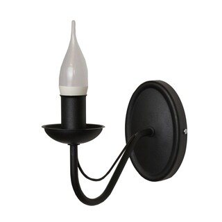 Negru/Patina, Aplica de perete 1 bec