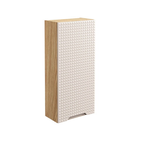 Dulap suspendat cu 1 usa, Luxor Beige, Comad, 35x19x75 cm, MDF/PAL laminat, stejar