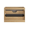 Set mobilier baie, dulap dublu cu lavoar, 120 cm S Un Trust , Luxor Beige, Comad, MDF/PAL laminat, stejar