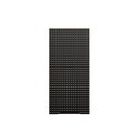 Dulap suspendat cu 1 usa, Luxor Black, Comad, 35x19x75 cm, MDF/PAL laminat, negru mat/stejar