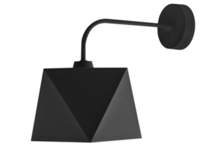 Negru, Aplica de perete