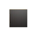 Dulap suspendat cu 1 usa, Luxor Black, Comad, 35x19x35 cm, MDF/PAL laminat, negru mat/stejar