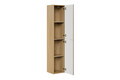 Dulap inalt cu usi, cu fixare pe perete, Nordic Cremona, Comad, 35x33.5x170 cm, MDF/PAL laminat, stejar cremona