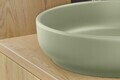Set mobilier baie, dulap dublu si 2 lavoare, 120 cm, Nordic Cremona, Comad, MDF/PAL laminat, stejar cremona