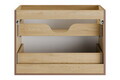 Set mobiler baie, dulap cu lavoar, 80 cm Trust, Nordic Cremona, Comad, MDF/PAL laminat, stejar cremona