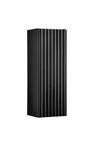 Dulap suspendat cu 1 usa, Nova Black, Comad, 20x18.9x57 cm, MDF/PAL laminat, negru mat