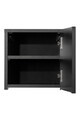 Dulap suspendat cu 1 usa, Nova Black, Comad, 30x18.9x30 cm, MDF/PAL laminat, negru mat