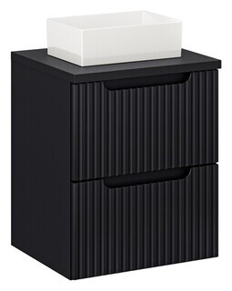 Negru mat, Nova Black 50 cm