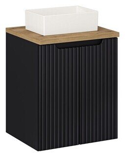 Negru mat, Nova Black Oak 50 cm