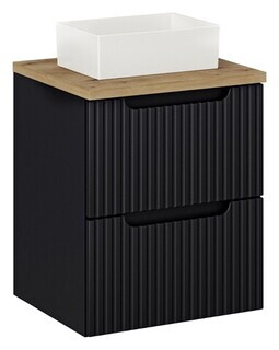 Negru mat, Nova Black Oak 50 cm