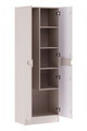 Dulap inalt cu usi, Nova Cashmere, Comad, 60x39x180.5 cm, MDF/PAL laminat, casmir mat