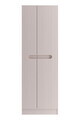 Dulap inalt cu usi, Nova Cashmere, Comad, 60x39x180.5 cm, MDF/PAL laminat, casmir mat