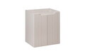 Set mobiler baie, dulap cu lavoar, 50 cm D Un Gaja, Nova Cashmere, Comad, MDF/PAL laminat, casmir mat