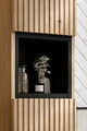Dulap inalt cu usi, cu fixare pe perete, Nova Coast Evoke, Comad, 30x25x140 cm, MDF/PAL laminat, stejar coast evoke