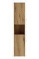 Dulap inalt cu usi, cu fixare pe perete, Nova Coast Evoke, Comad, 30x25x140 cm, MDF/PAL laminat, stejar coast evoke