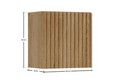 Dulap suspendat cu 1 usa, Nova Coast Evoke, Comad, 30x18.9x30 cm, MDF/PAL laminat, stejar coast evoke