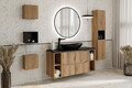 Dulap suspendat cu 1 usa, Nova Coast Evoke, Comad, 30x18.9x30 cm, MDF/PAL laminat, stejar coast evoke