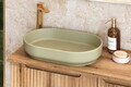 Set mobilier baie, dulap dublu cu lavoar, 120 cm, Nova Coast Evoke Oak, Comad, MDF/PAL laminat, stejar coast evoke