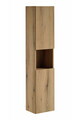Dulap inalt cu usi, cu fixare pe perete, Nova Oak, Comad, 30x25x140 cm, PAL laminat, stejar coast evoke