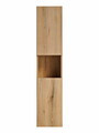 Dulap inalt cu usi, cu fixare pe perete, Nova Oak, Comad, 30x25x140 cm, PAL laminat, stejar coast evoke