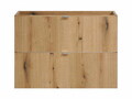 Set dulap de baie cu lavoar, 80 cm S Dance, Nova Oak, Comad, PAL laminat, stejar coast evoke